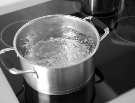 Boiling water on the stove top | The71Percent